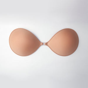 Tightly-wrapped cloths, cone-shaped cups, and stick-on strapless